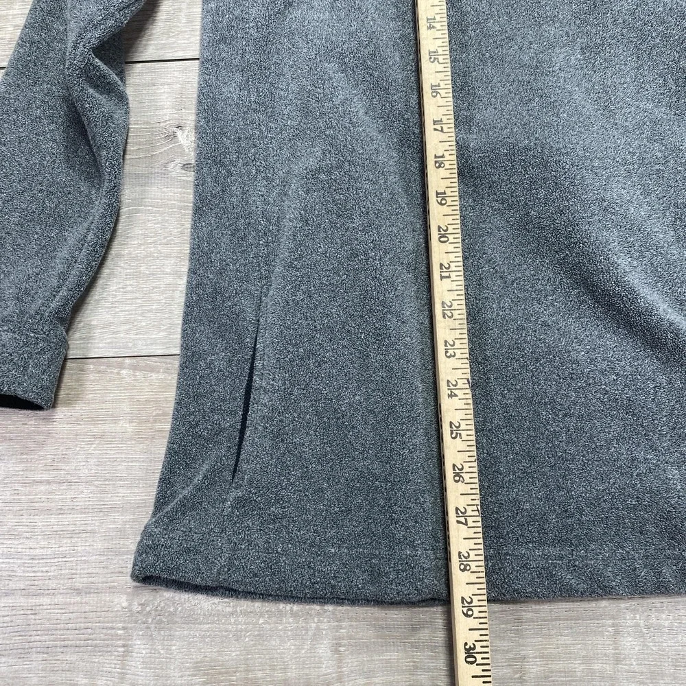 Nike Dri-Fit Pullover Womens Tunic L Gray Fleece‎ Mock Neck AQ4690 Athletic Top